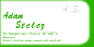 adam stelcz business card